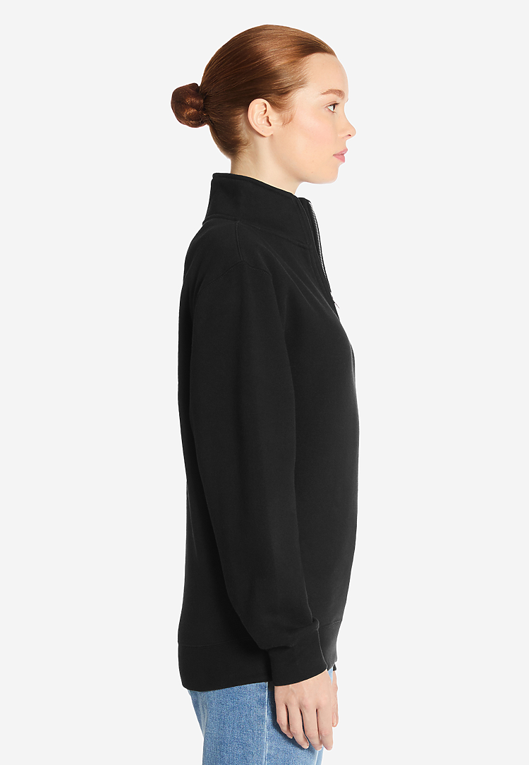 Lane Seven Apparel Ls14014 Premium Quarter Zip - Black