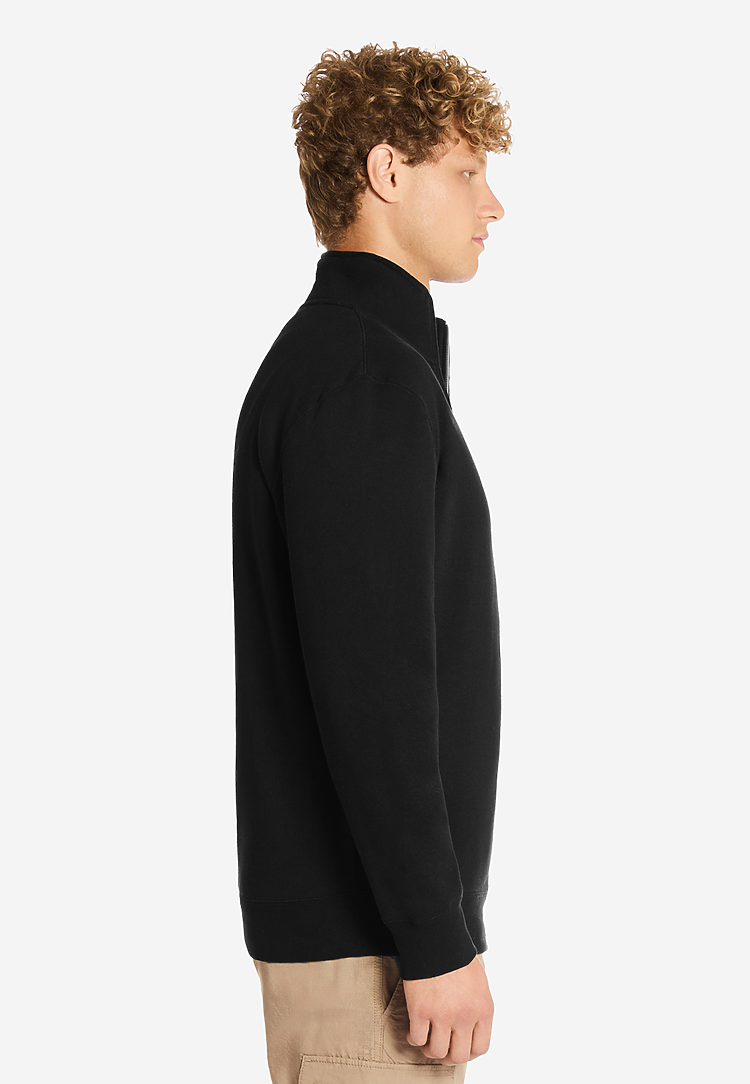 Lane Seven Apparel Ls14014 Premium Quarter Zip - Black