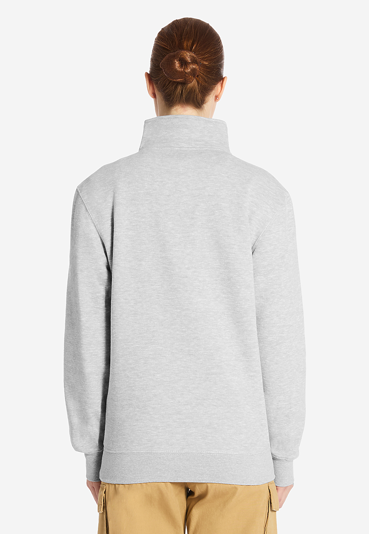 Lane Seven Apparel Ls14014 Premium Quarter Zip - Heather Grey