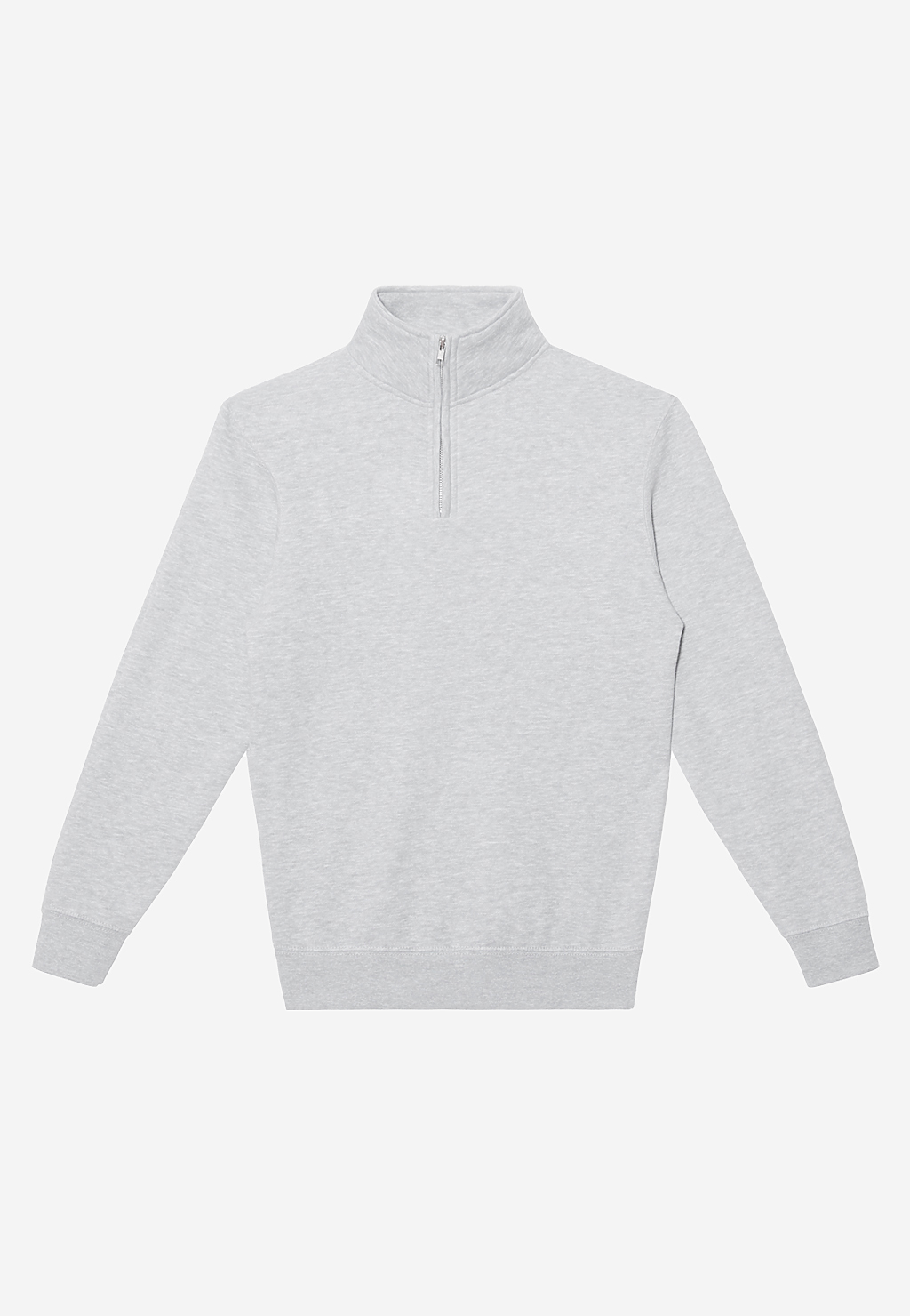 Lane Seven Apparel Ls14014 Premium Quarter Zip - Heather Grey