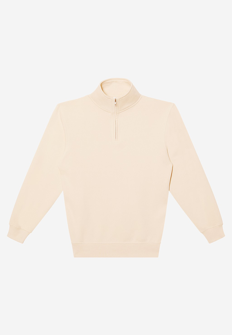 Lane Seven Apparel Ls14014 Premium Quarter Zip - Sandshell