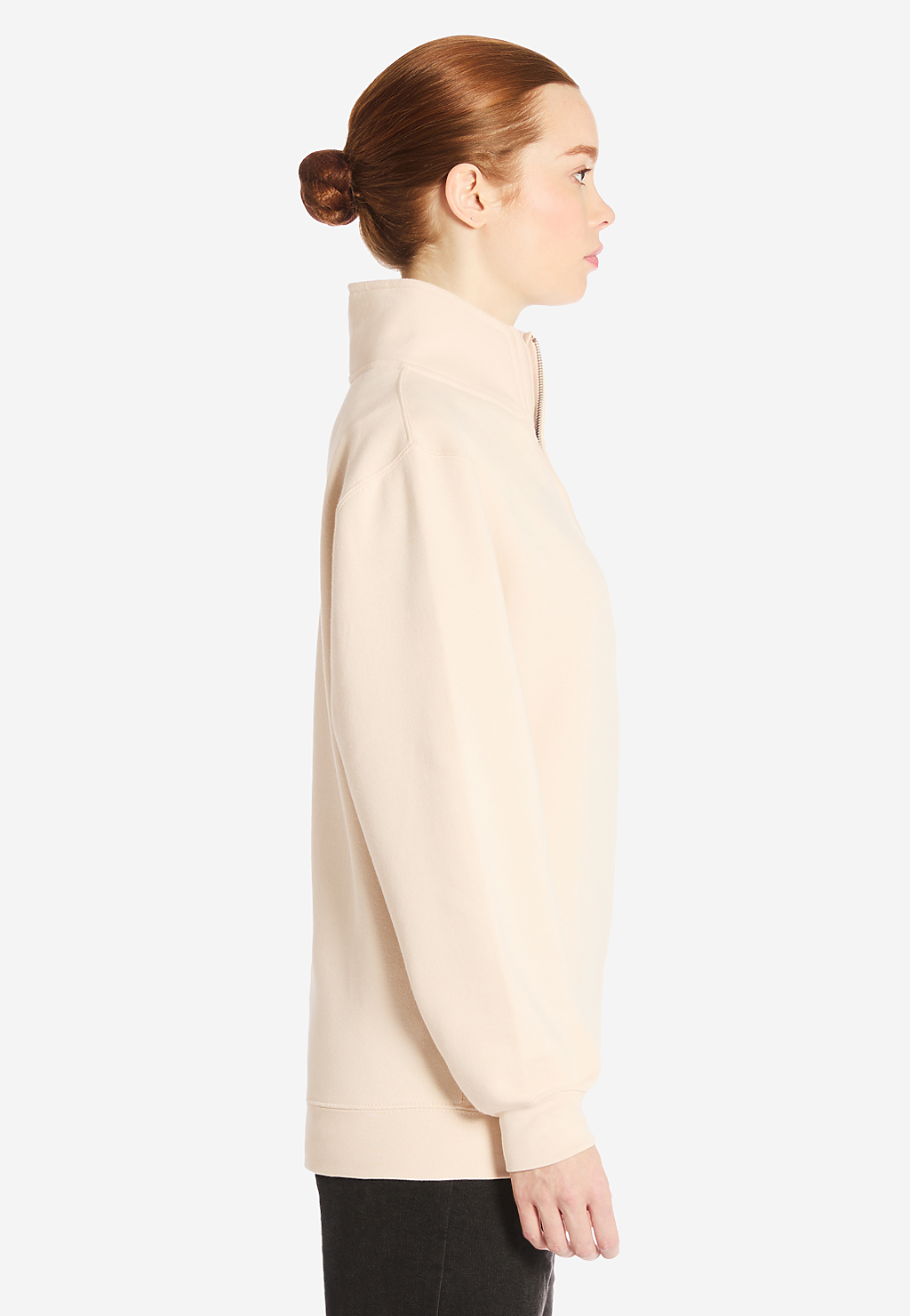 Lane Seven Apparel Ls14014 Premium Quarter Zip - Sandshell
