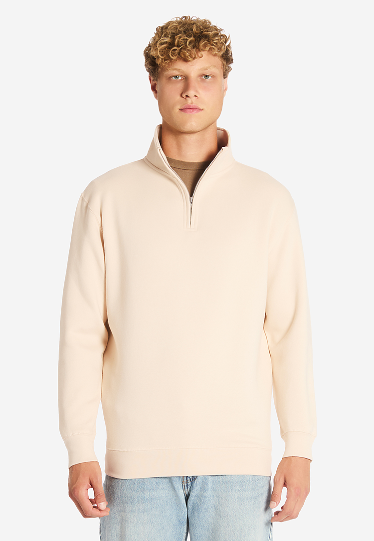 Lane Seven Apparel Ls14014 Premium Quarter Zip - Sandshell