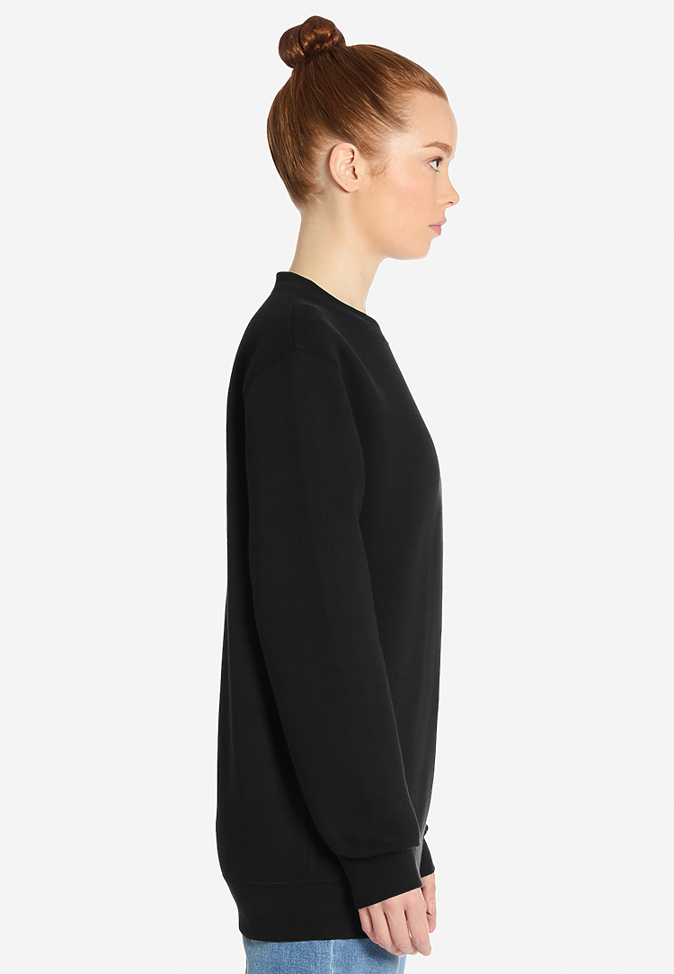 Lane Seven Apparel Ls19004 Heavy Crewneck Sweatshirt - Black