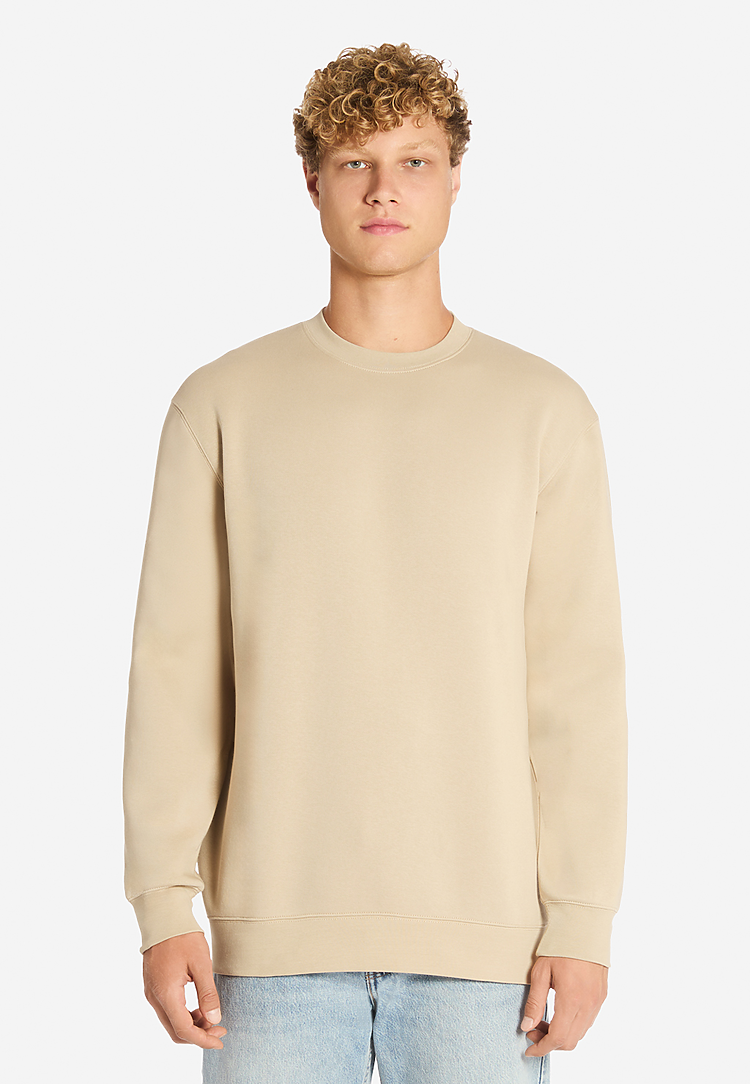 Lane Seven Apparel Ls19004 Heavy Crewneck Sweatshirt - Mushroom