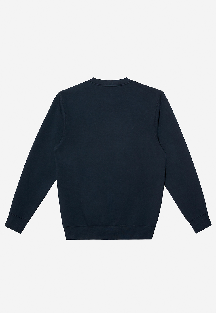 Lane Seven Apparel Ls19004 Heavy Crewneck Sweatshirt - Navy Blue