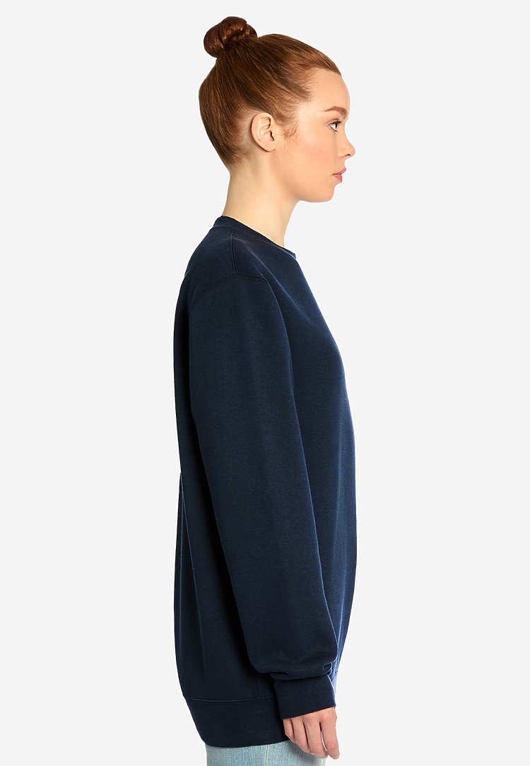 Lane Seven Apparel Ls19004 Heavy Crewneck Sweatshirt - Navy Blue