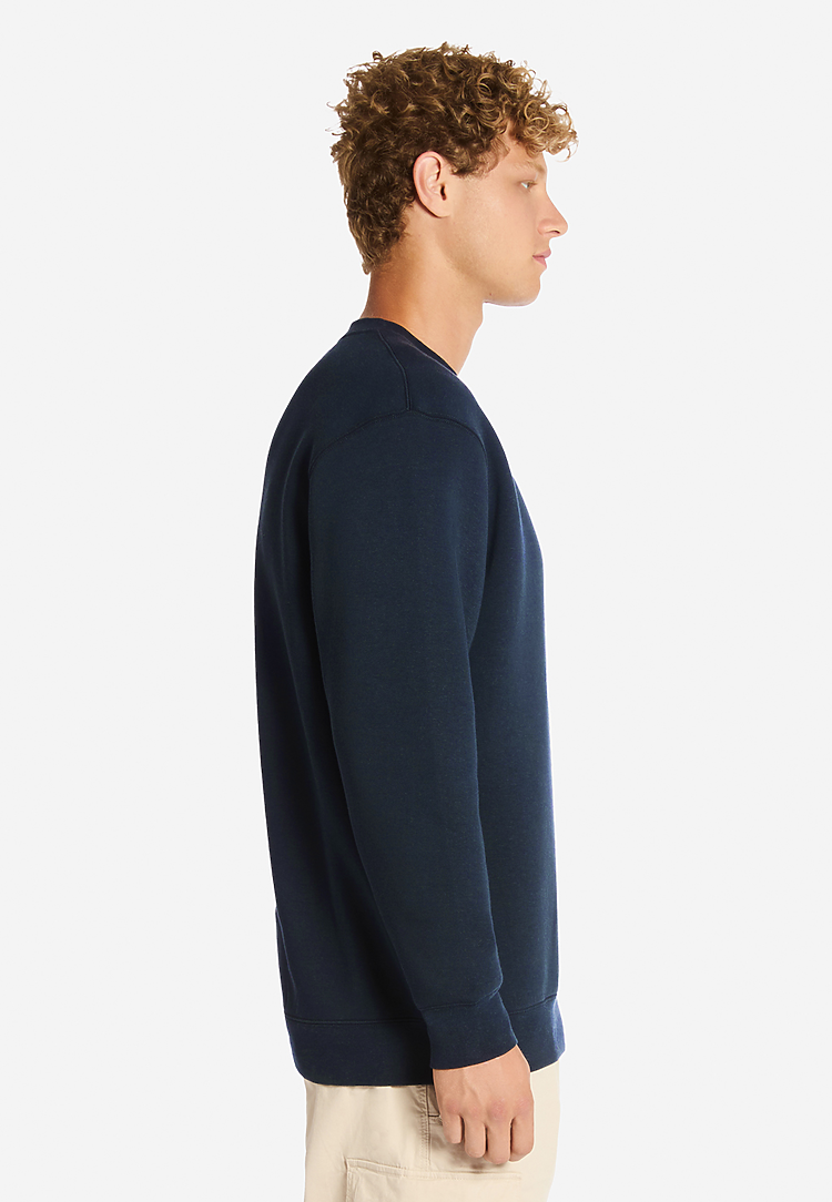 Lane Seven Apparel Ls19004 Heavy Crewneck Sweatshirt - Navy Blue