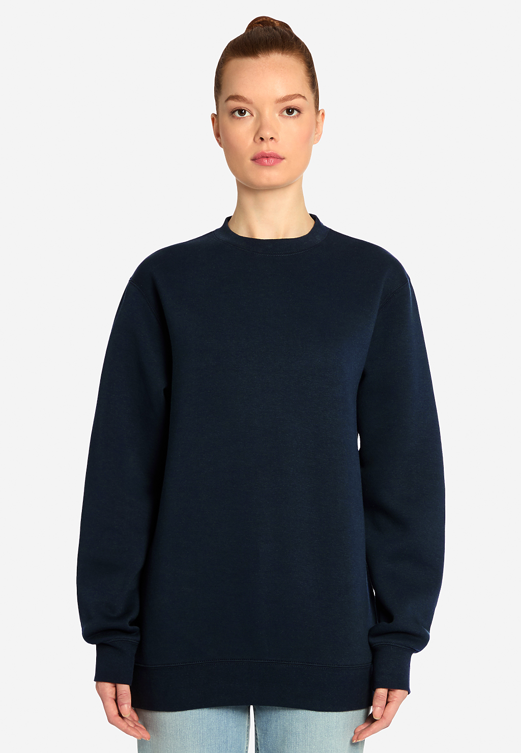 Lane Seven Apparel Ls19004 Heavy Crewneck Sweatshirt - Navy Blue