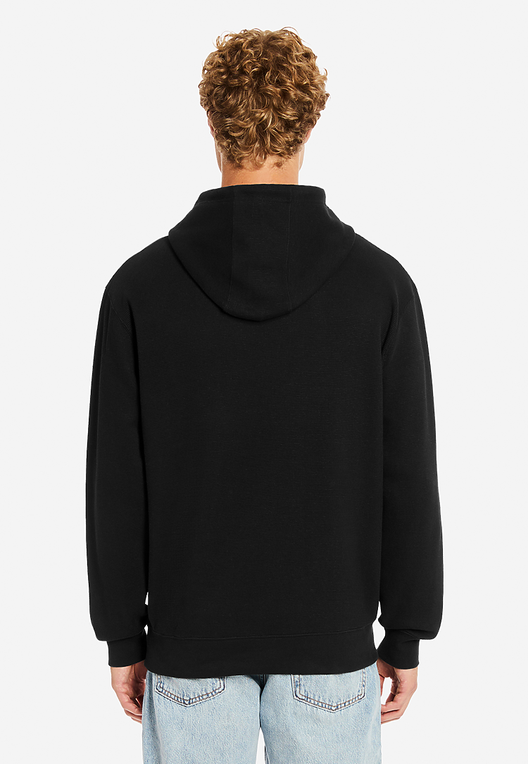 Lane Seven Apparel Ls34001 Thermal Hoodie - Black