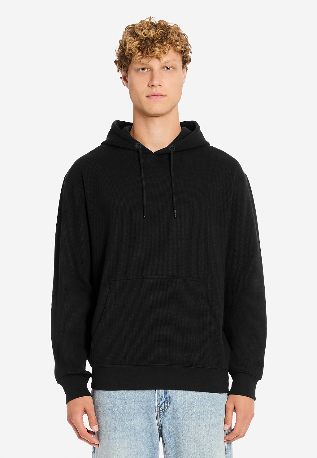 Lane Seven Apparel Ls34001 Thermal Hoodie - Black