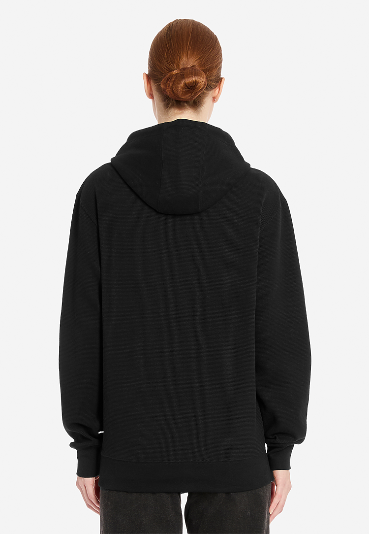 Lane Seven Apparel Ls34001 Thermal Hoodie - Black