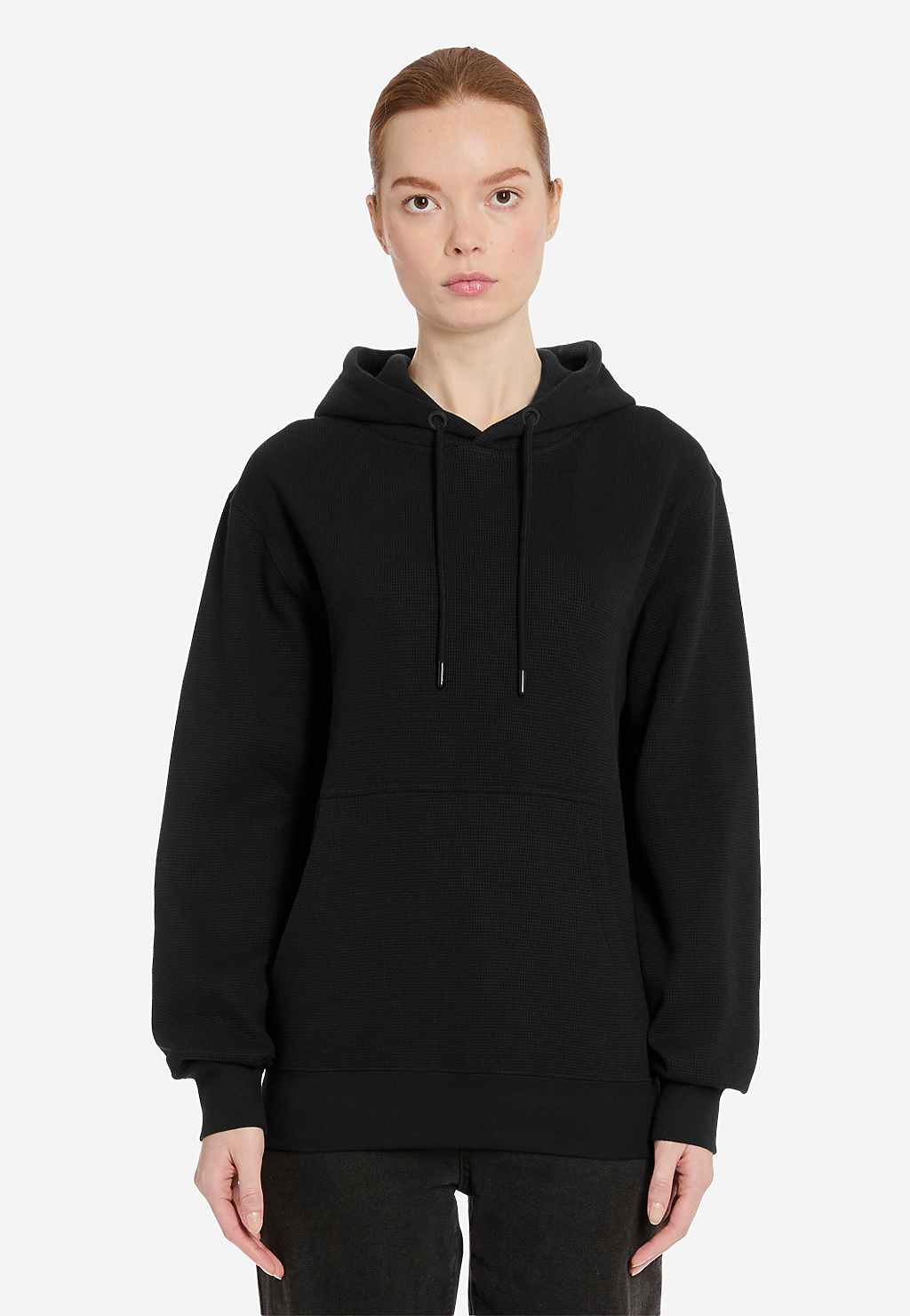 Lane Seven Apparel Ls34001 Thermal Hoodie - Black