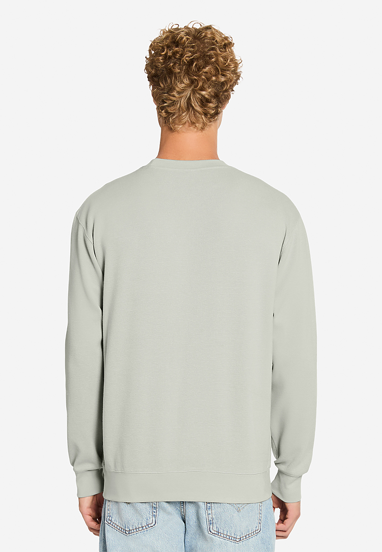 Lane Seven Apparel Ls34004 Thermal Crewneck - Dove Grey