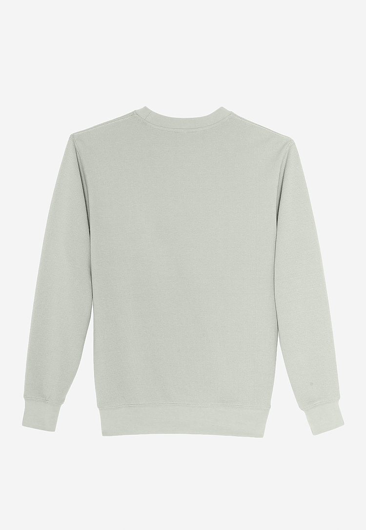 Lane Seven Apparel Ls34004 Thermal Crewneck - Dove Grey