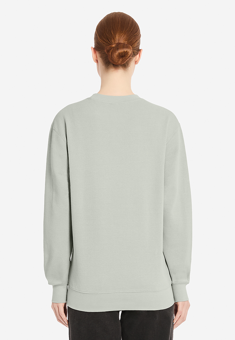 Lane Seven Apparel Ls34004 Thermal Crewneck - Dove Grey