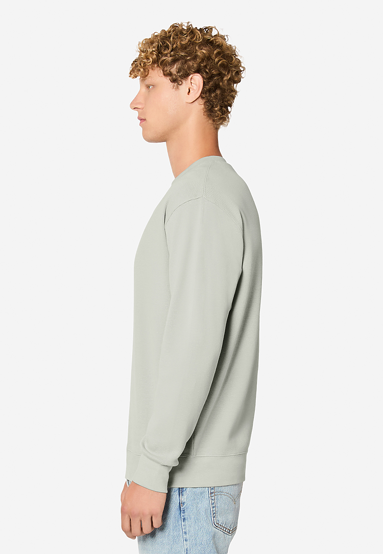Lane Seven Apparel Ls34004 Thermal Crewneck - Dove Grey