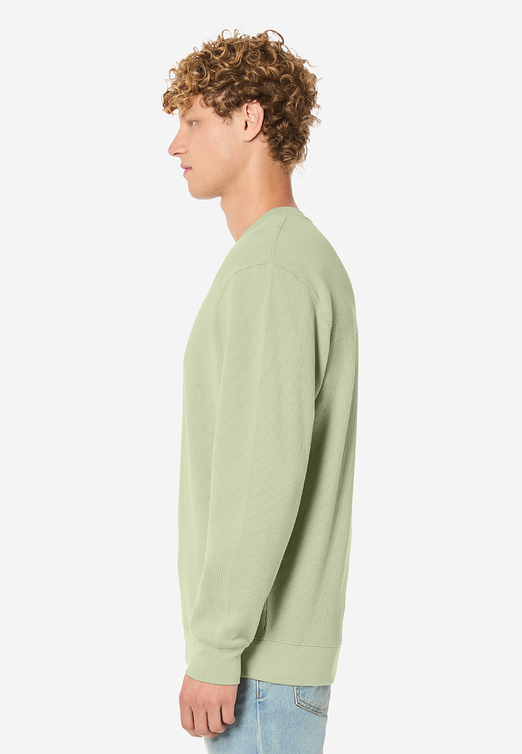 Lane Seven Apparel Ls34004 Thermal Crewneck - Matcha
