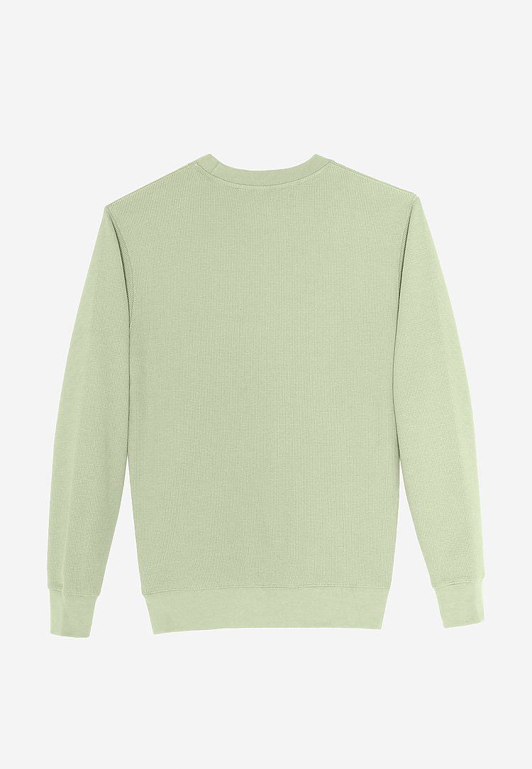 Lane Seven Apparel Ls34004 Thermal Crewneck - Matcha