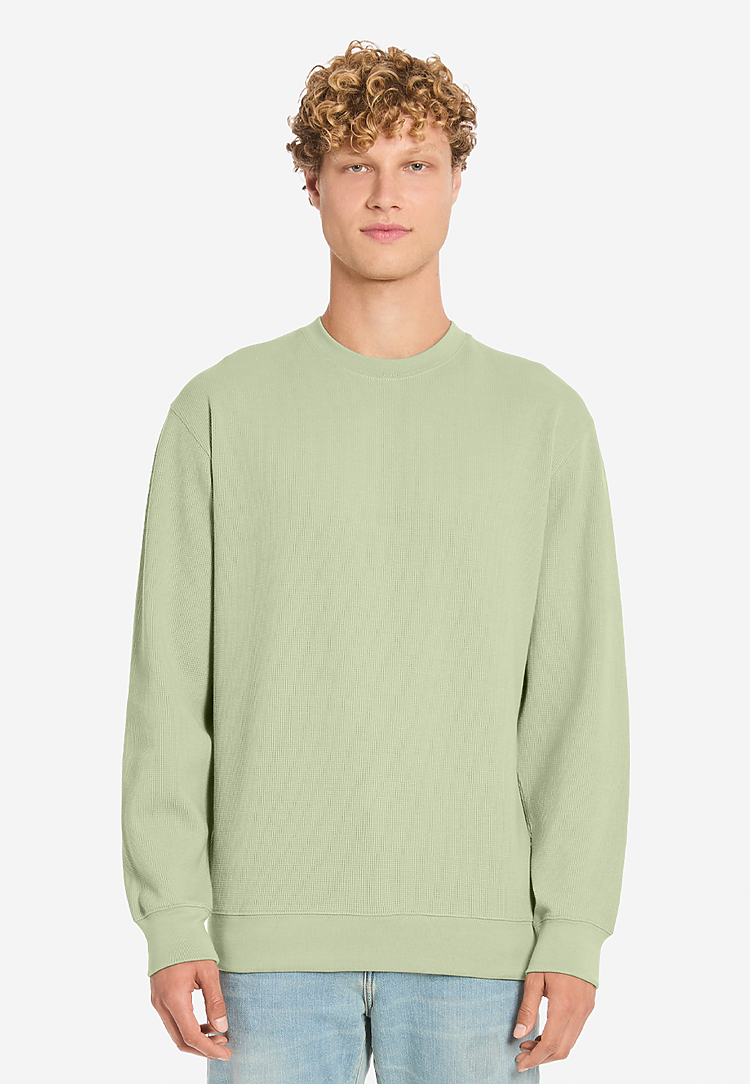 Lane Seven Apparel Ls34004 Thermal Crewneck - Matcha