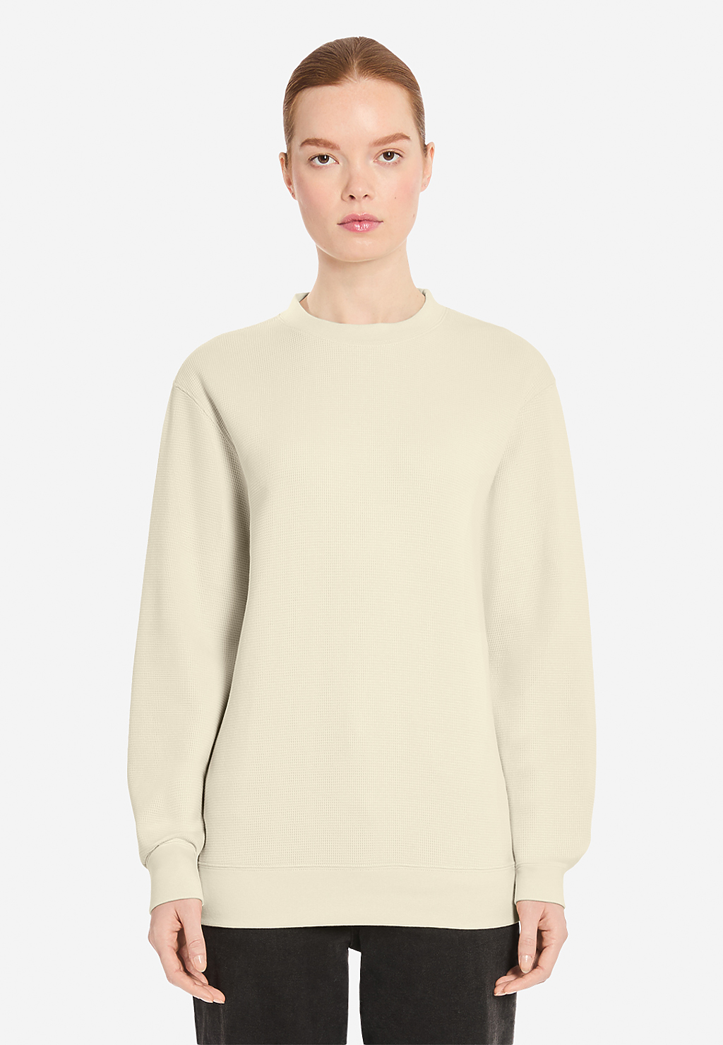 Lane Seven Apparel Ls34004 Thermal Crewneck - Sandshell