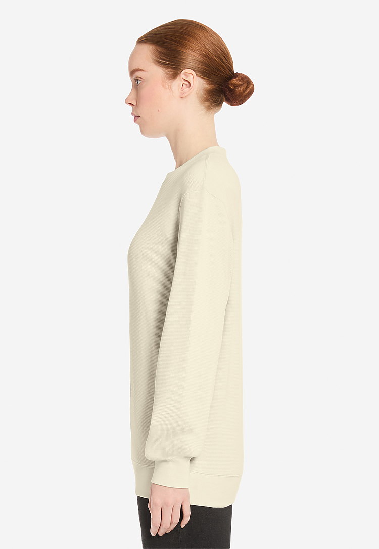 Lane Seven Apparel Ls34004 Thermal Crewneck - Sandshell