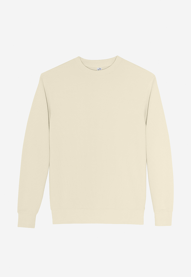 Lane Seven Apparel Ls34004 Thermal Crewneck - Sandshell