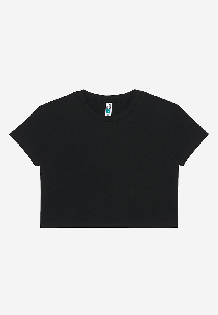 Lane Seven Apparel Ls81000 Women’s Crop Tee - Black