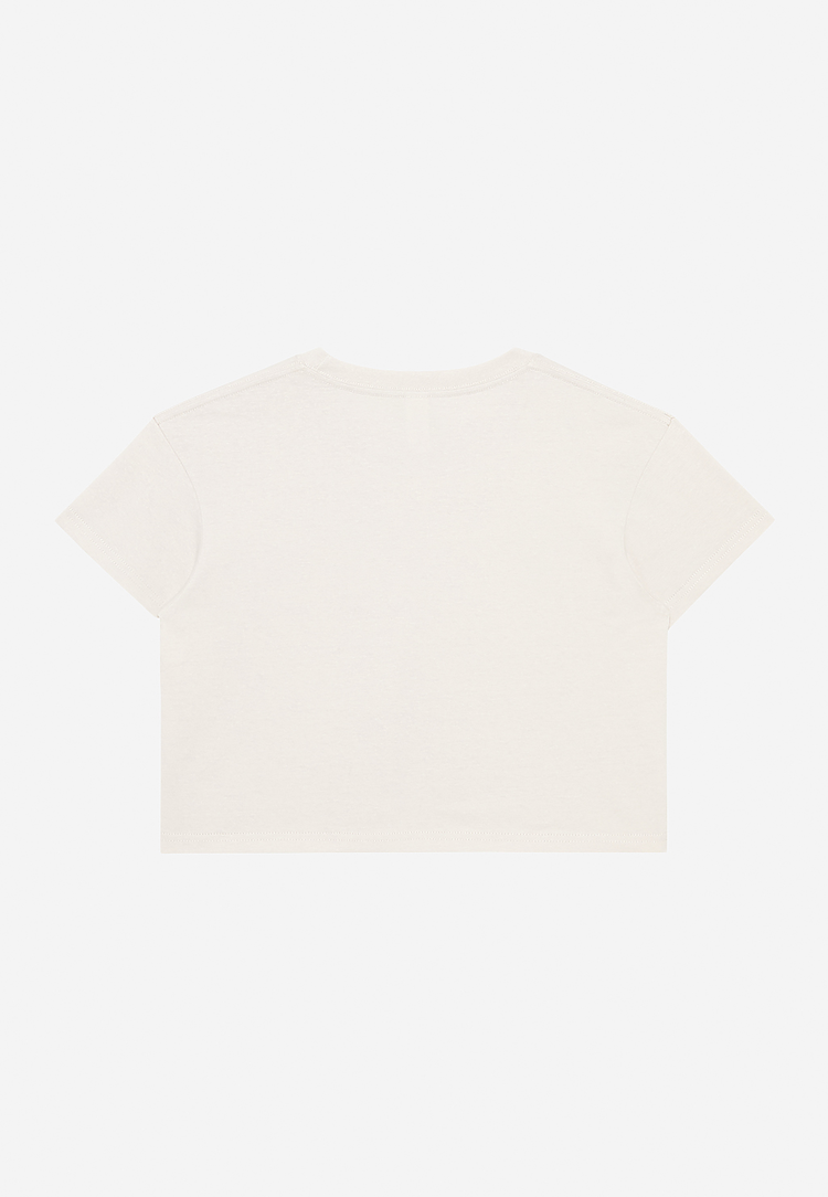 Lane Seven Apparel Ls81000 Women’s Crop Tee - Bone