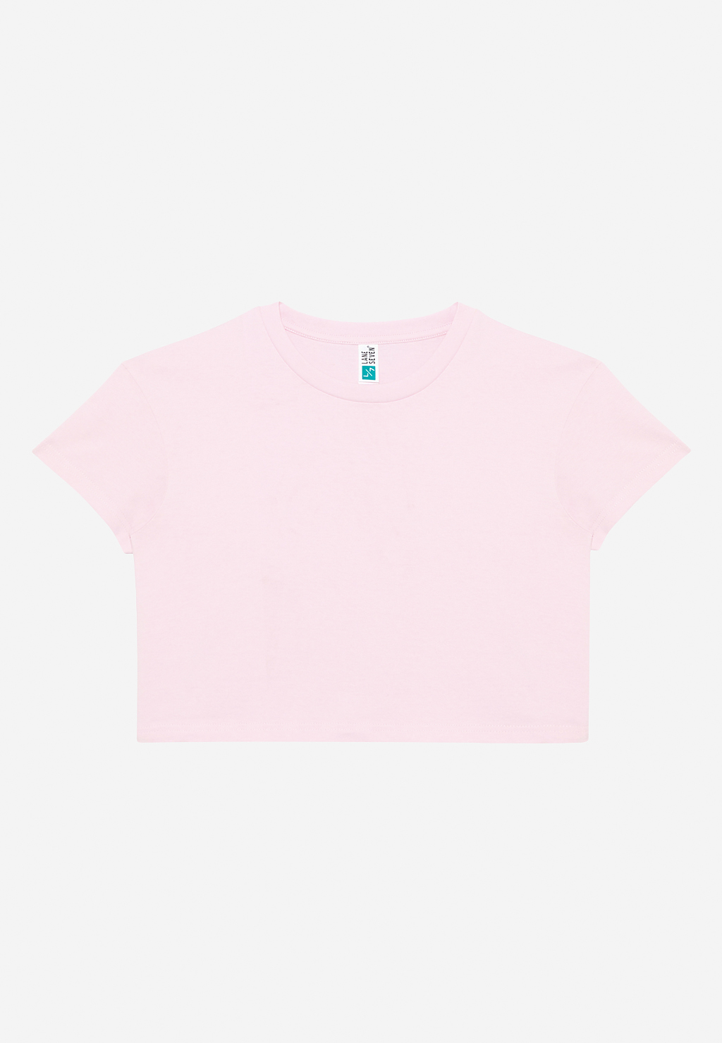 Lane Seven Apparel Ls81000 Women’s Crop Tee - Bubblegum Pink