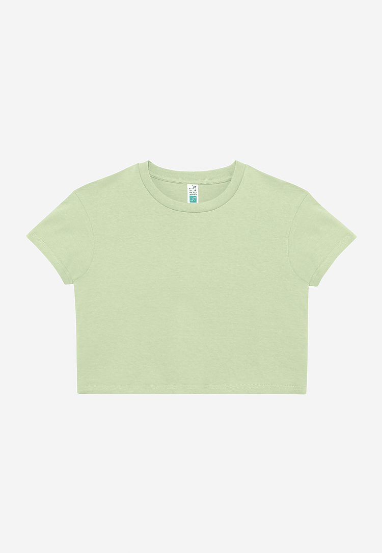 Lane Seven Apparel Ls81000 Women’s Crop Tee - Matcha