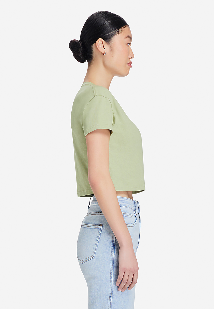 Lane Seven Apparel Ls81000 Women’s Crop Tee - Matcha