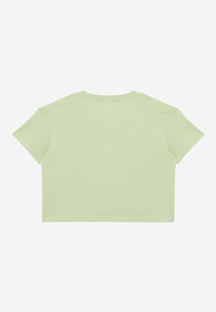 Lane Seven Apparel Ls81000 Women’s Crop Tee - Matcha