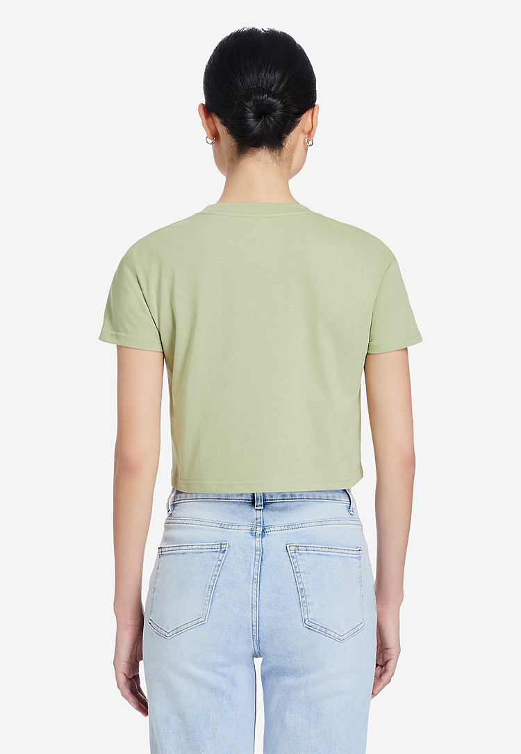 Lane Seven Apparel Ls81000 Women’s Crop Tee - Matcha