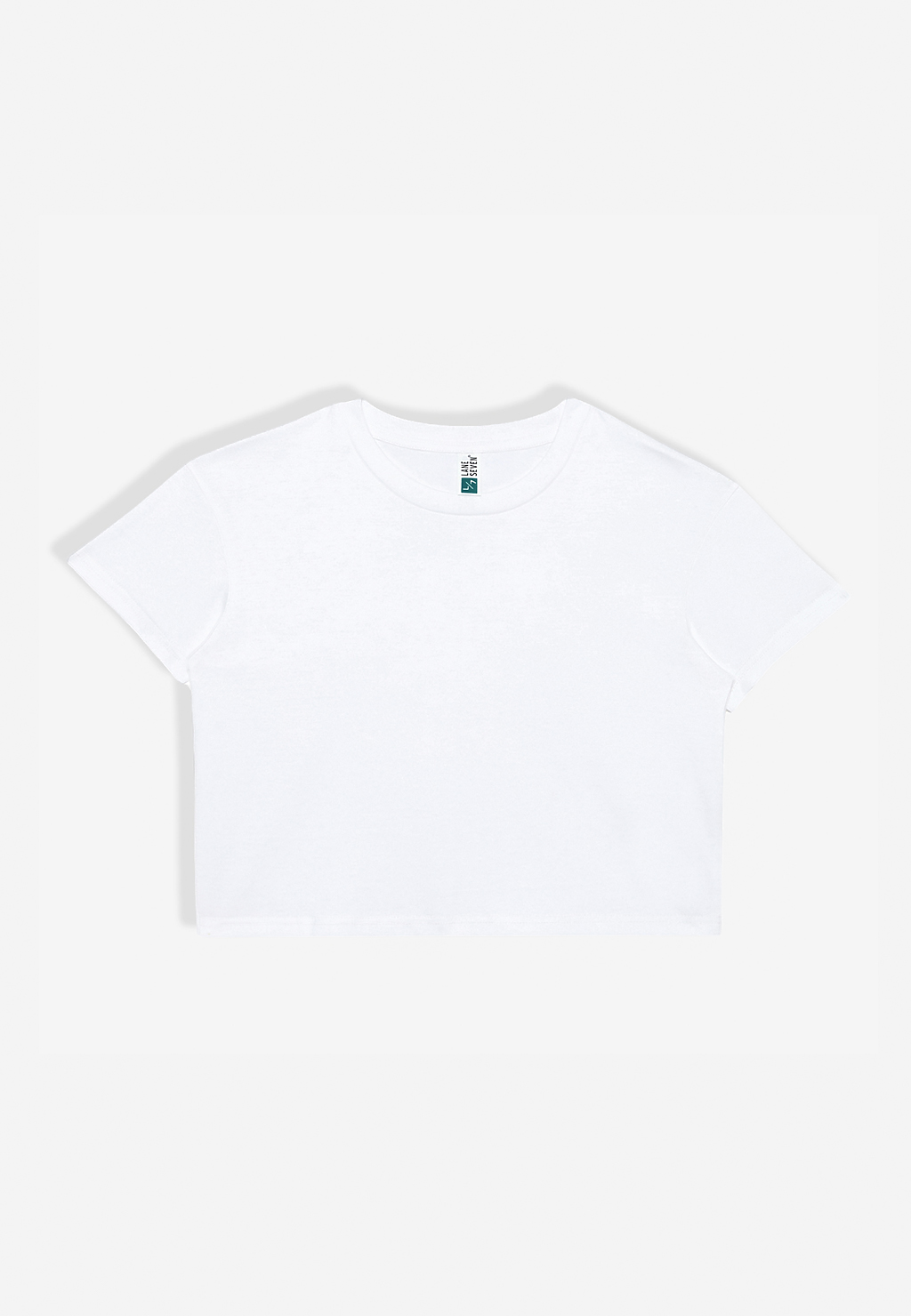 Lane Seven Apparel Ls81000 Women’s Crop Tee - White