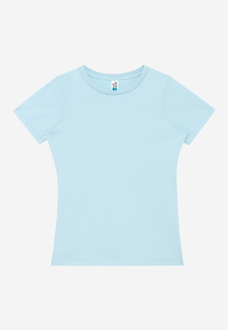 Lane Seven Apparel Ls81001 Women’s Relaxed Tee - Baby Blue
