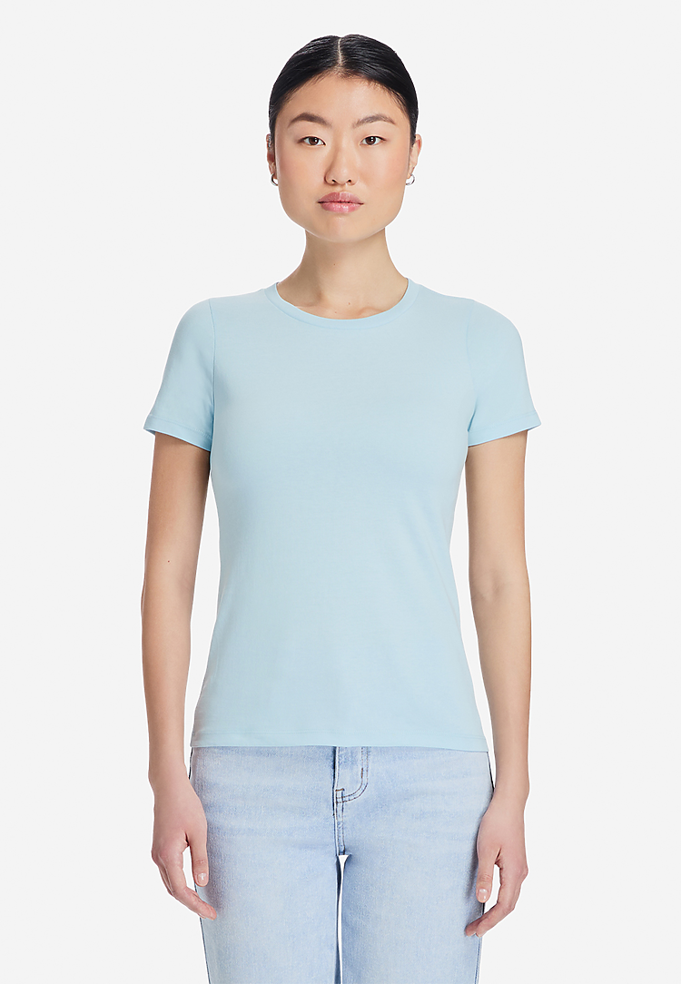 Lane Seven Apparel Ls81001 Women’s Relaxed Tee - Baby Blue