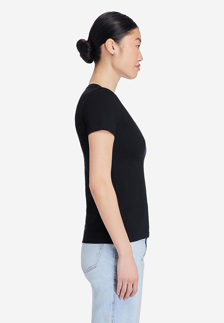Lane Seven Apparel Ls81001 Women’s Relaxed Tee - Black
