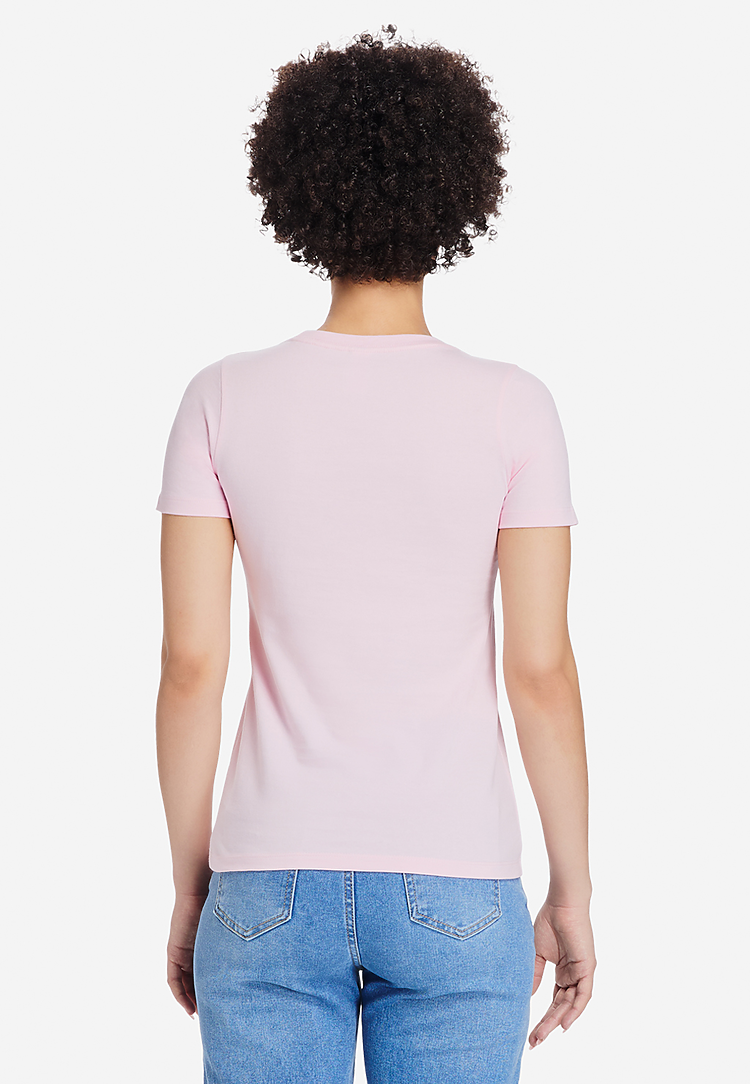 Lane Seven Apparel Ls81001 Women’s Relaxed Tee - Bubblegum Pink