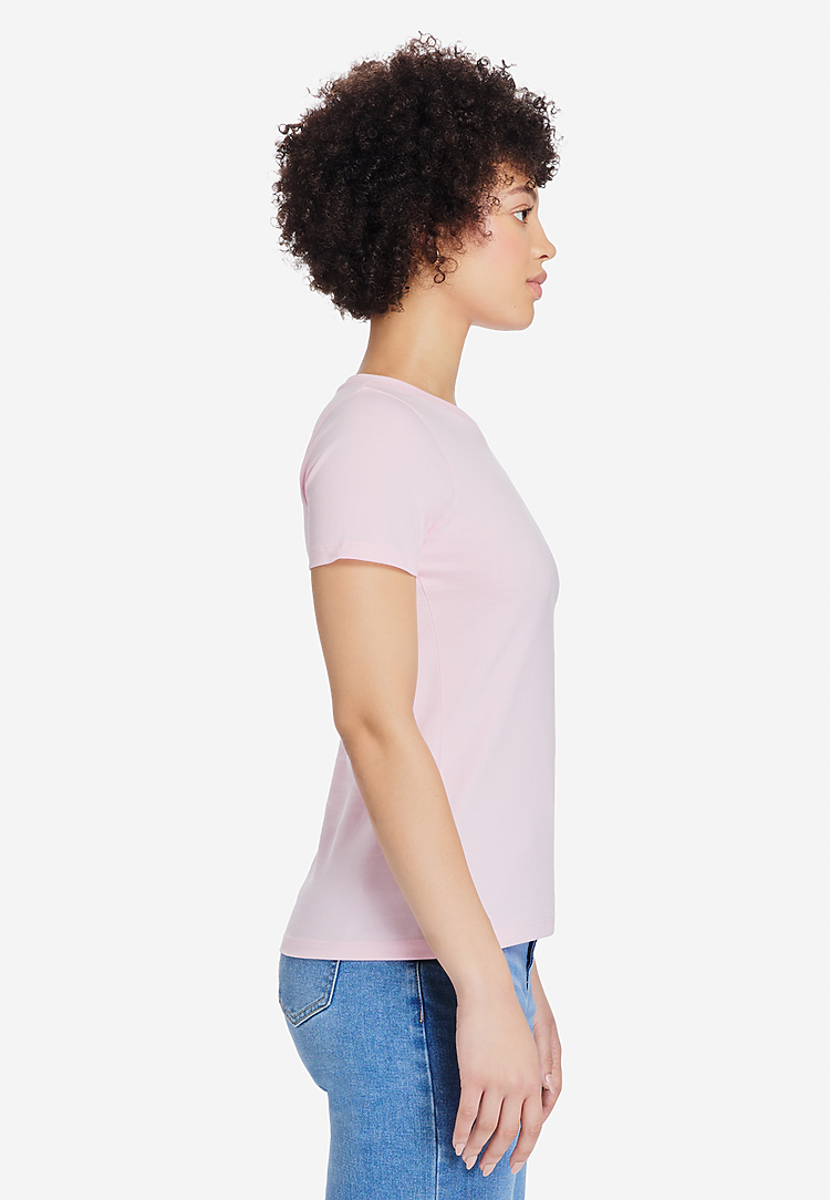 Lane Seven Apparel Ls81001 Women’s Relaxed Tee - Bubblegum Pink