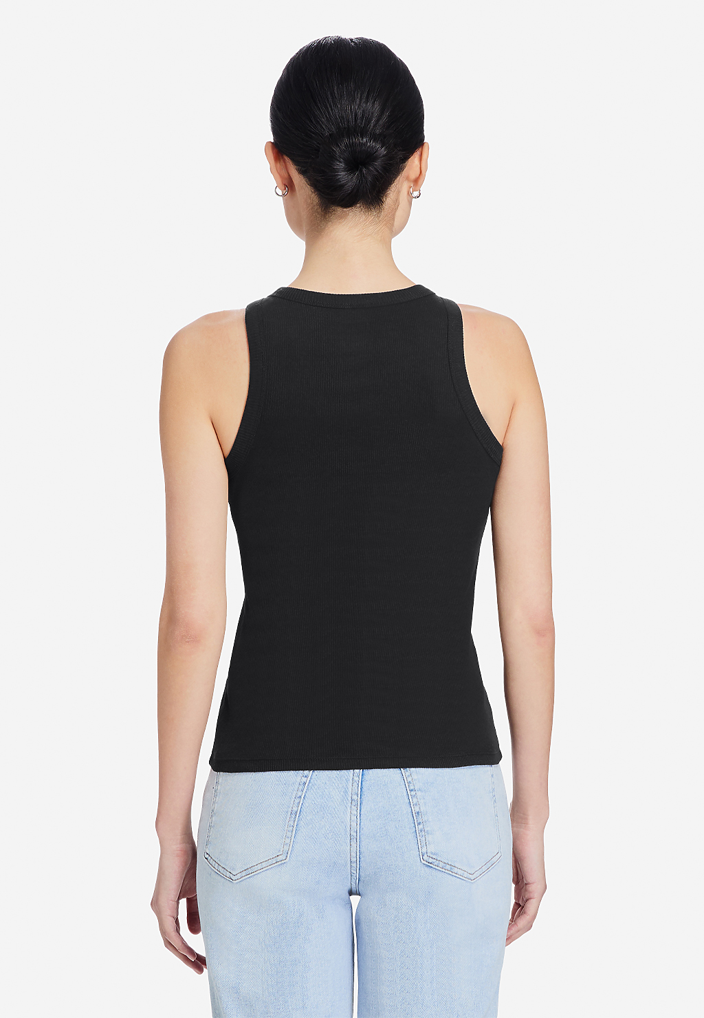 Lane Seven Apparel Ls83006 Women’s Ribbed Tank - Black