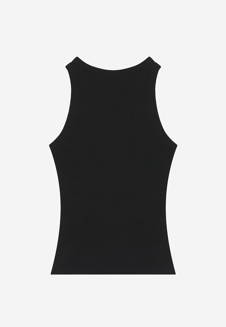 Lane Seven Apparel Ls83006 Women’s Ribbed Tank - Black
