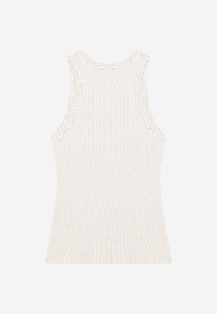 Lane Seven Apparel Ls83006 Women’s Ribbed Tank - Bone
