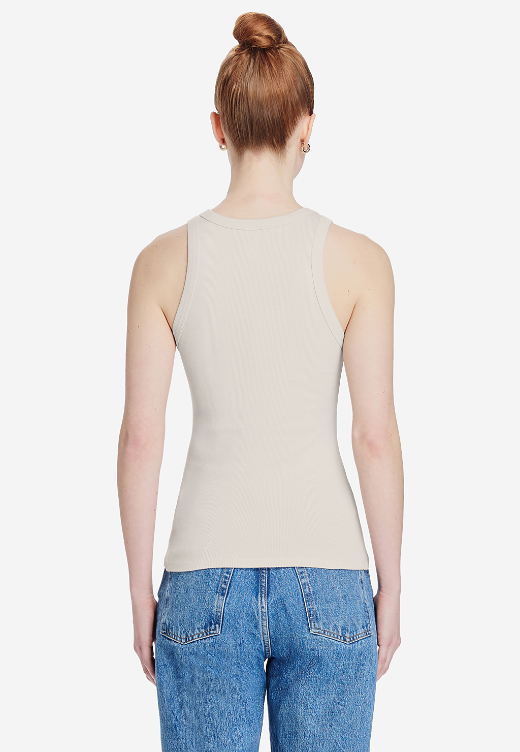 Lane Seven Apparel Ls83006 Women’s Ribbed Tank - Bone