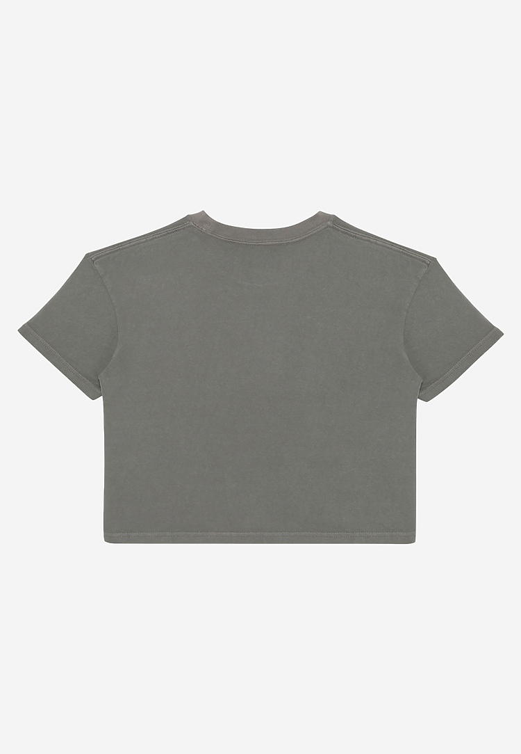 Lane Seven Apparel Ls86000gd Women’s Urban Crop Tee Gd - Pigment Tornado