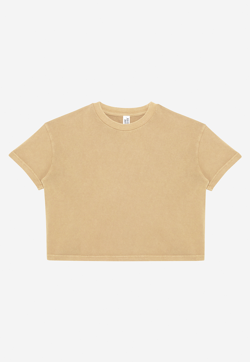 Lane Seven Apparel Ls86000gd Women’s Urban Crop Tee Gd - Pigment Burro