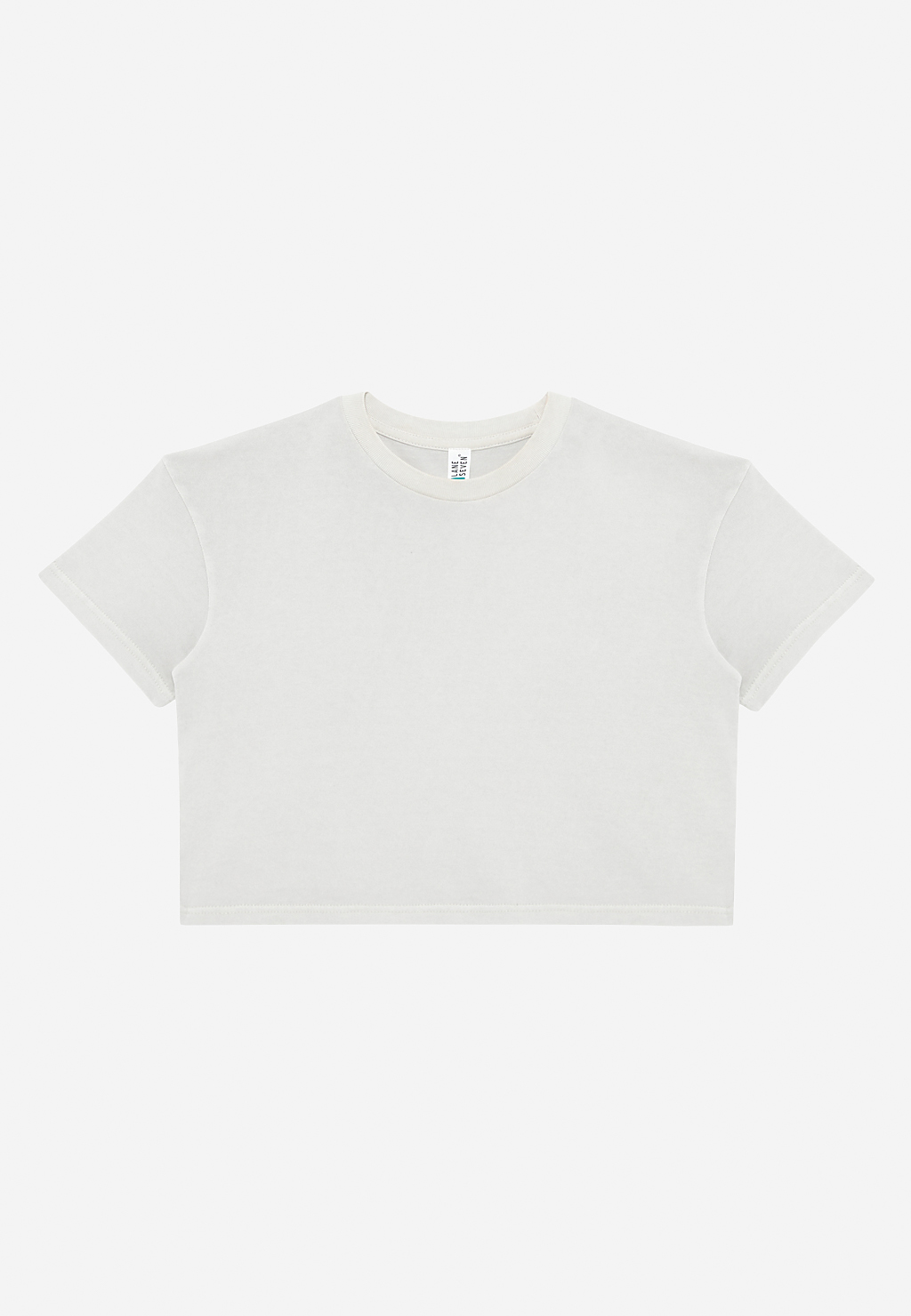 Lane Seven Apparel Ls86000gd Women’s Urban Crop Tee Gd - Pigment Lunar Rock