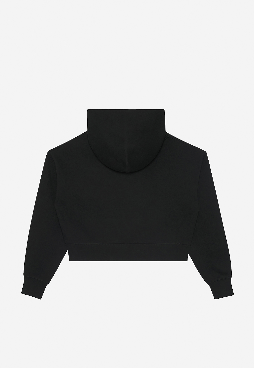 Lane Seven Apparel Ls88001 Women’s Relaxed Crop Hoodie - Black