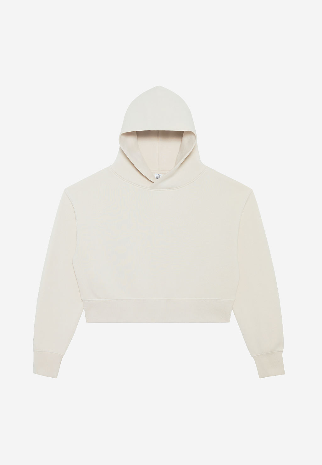 Lane Seven Apparel Ls88001 Women’s Relaxed Crop Hoodie - Bone