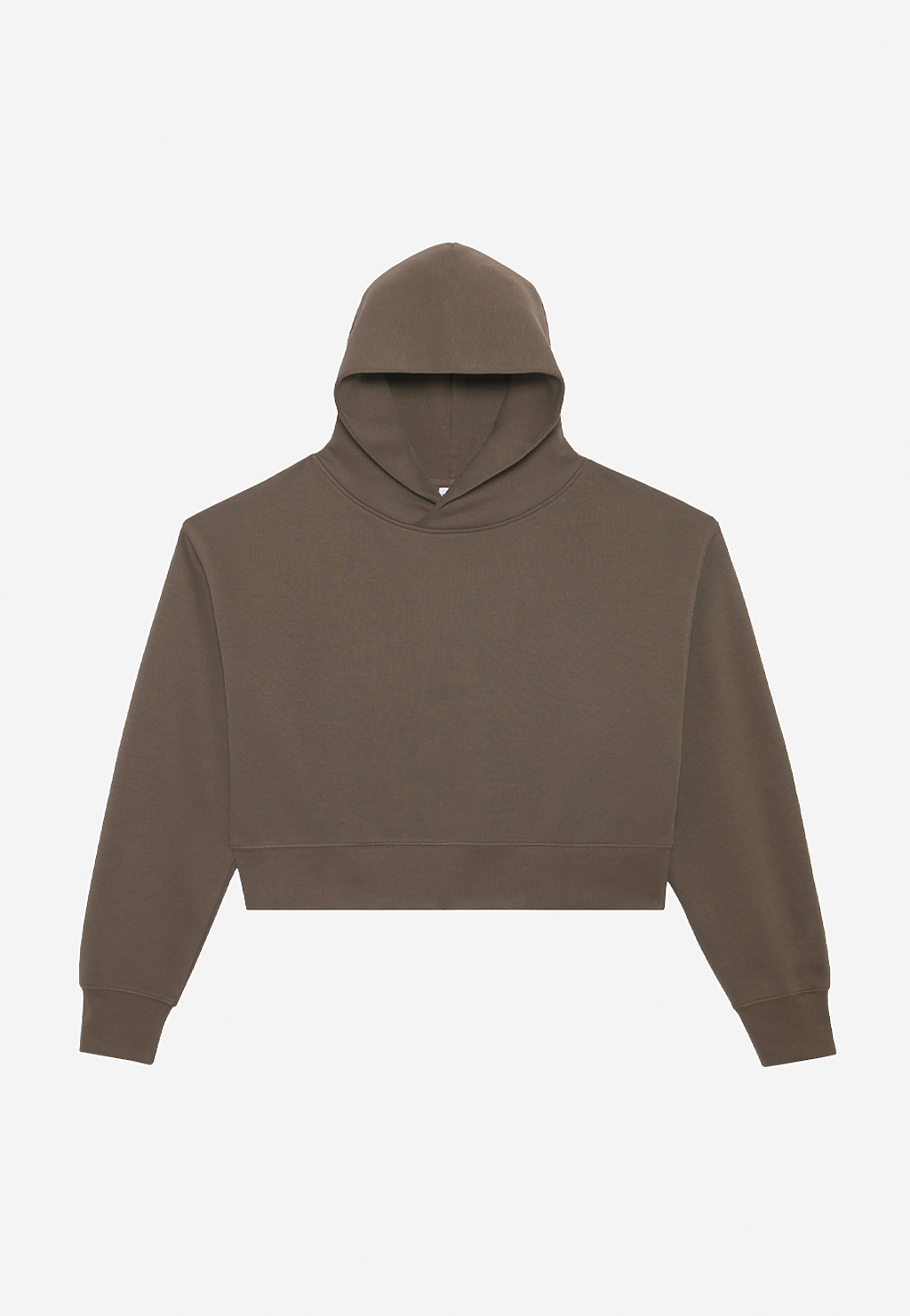 Lane Seven Apparel Ls88001 Women’s Relaxed Crop Hoodie - Coffee